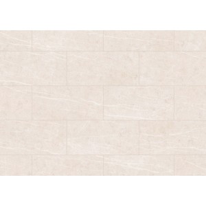 Pavimento SPC Callisto marmo bianco sp 5 mm 128x19,2 cm