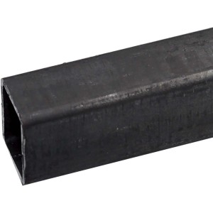 Tubo quadrato Arcansas, 3 cm x 200 cm, in acciaio robusto.