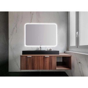 Specchiera organic Touch LED 100x70 cm