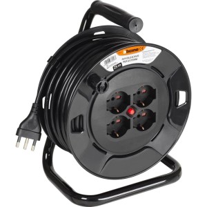 Avvolgicavo Bticino S2625 4 prese 25 m