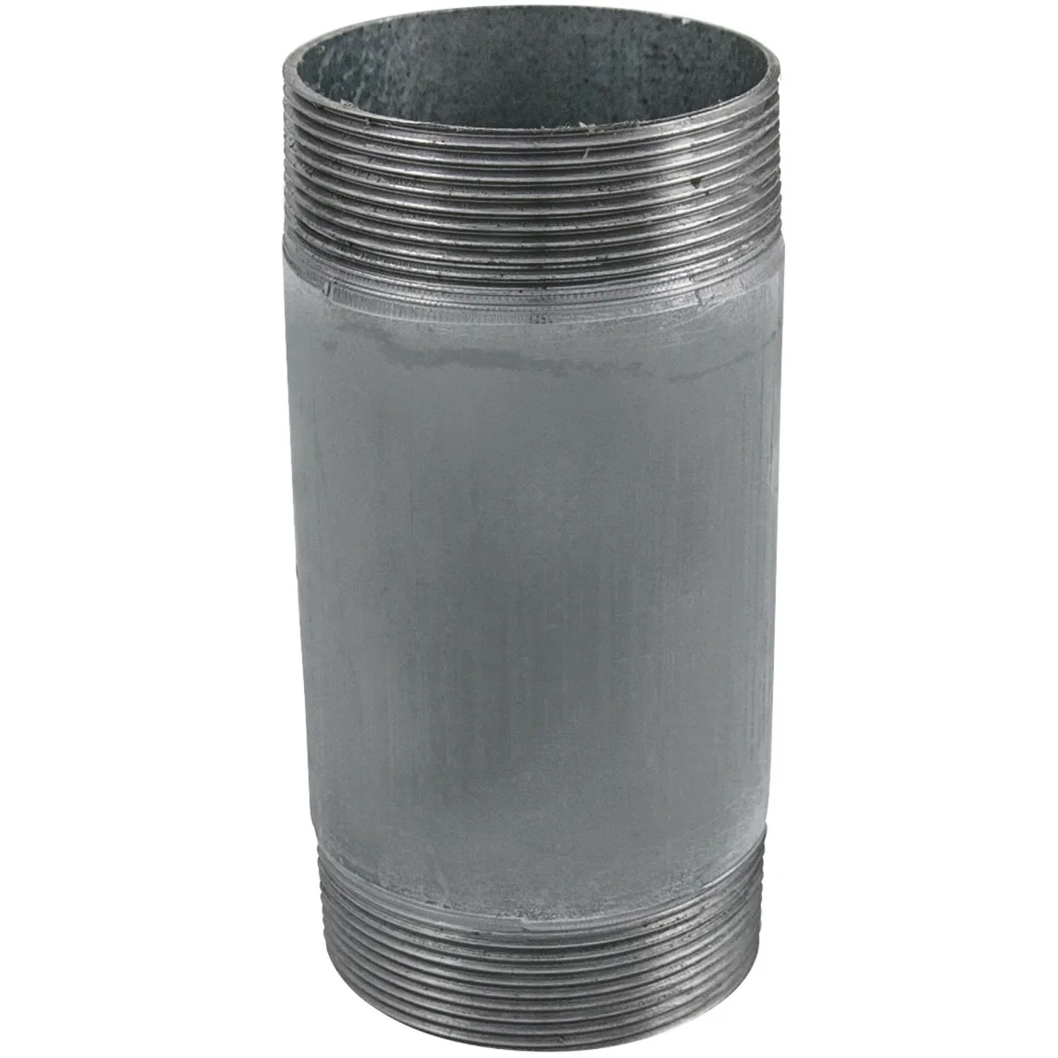 Tubo filettato grigio per cassette WC.