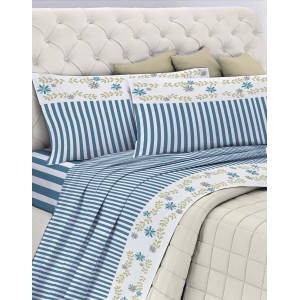 Completo letto singolo Gemitex in cotone assortito