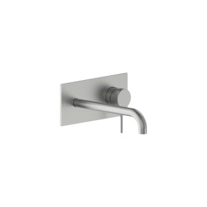 Miscelatore lavabo t.b.t. argento per bagno e WC.