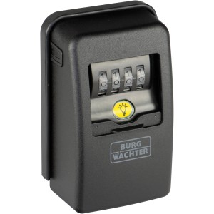 Burg Wächter KeySafe 60 L SB, cassetta portachiavi con combinazione numerica e sportello di protezione.