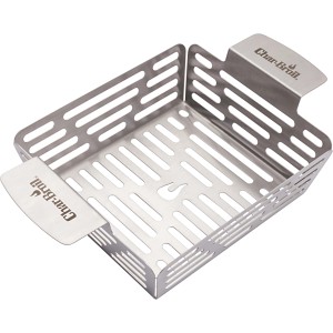 Char-Broil Grill+ Cestini, set da 2, acciaio inox, per utensili grill.