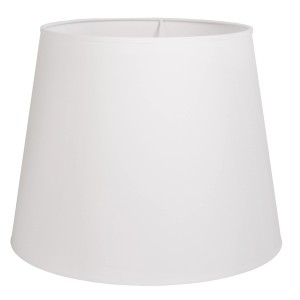 Paralume bianco conico (t.b.t.) per un'illuminazione piacevole.