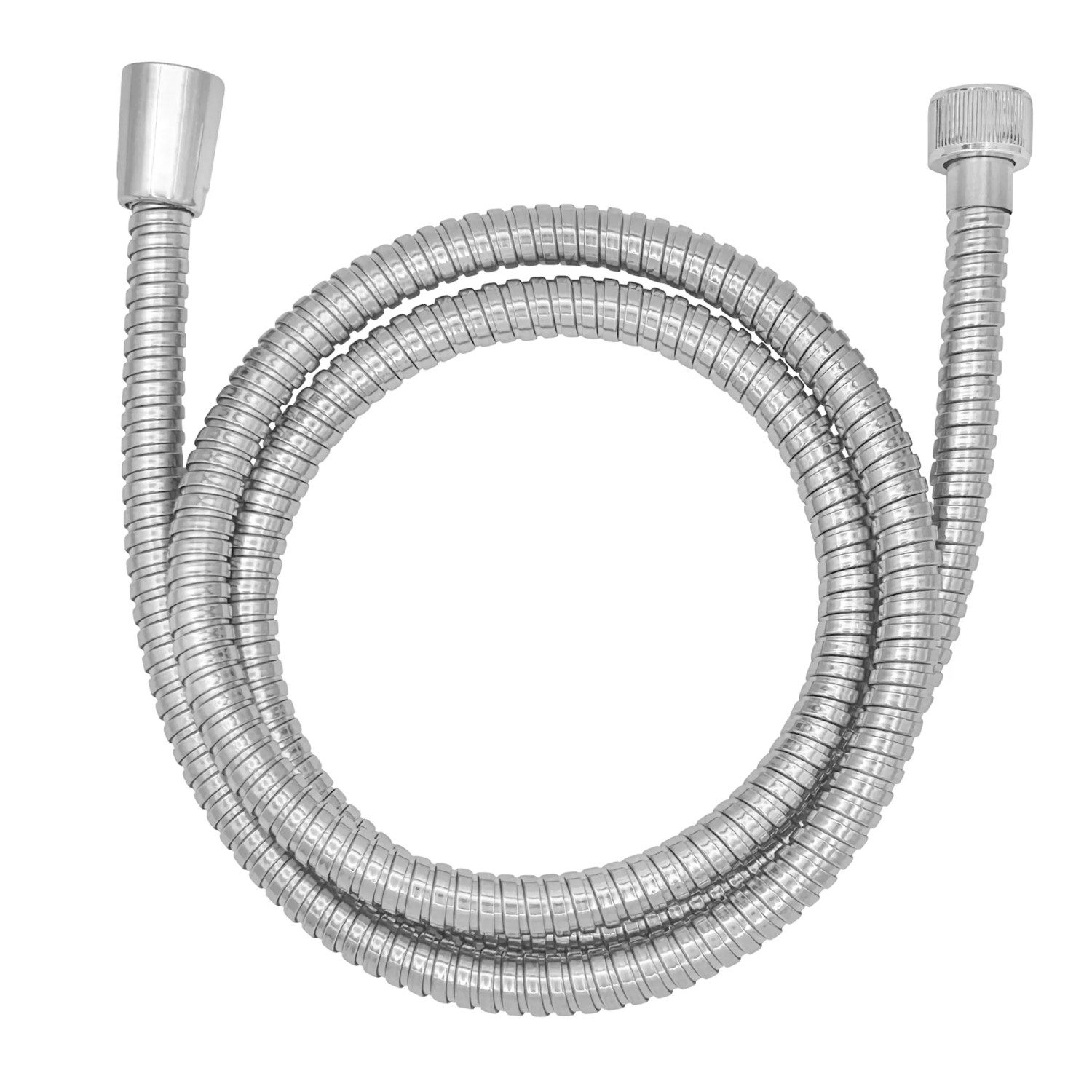Tubo doccia in acciaio inox anti-torsione per set doccia Wenko Allstar.