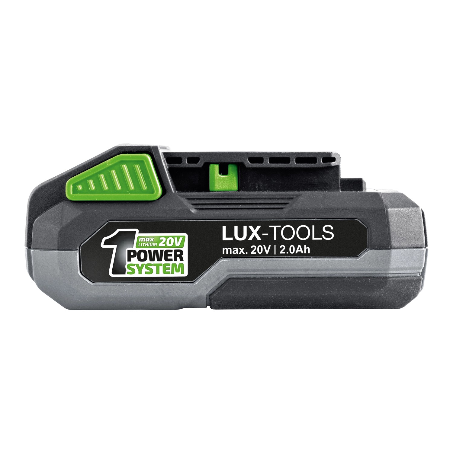 LUX 1 PowerSystem Batteria 20V 2Ah con caricabatterie. Batteria per elettroutensili.
