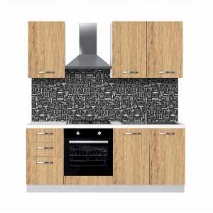 Cucina completa Taurus 195 cm dx nebraska