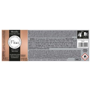 Spray metallizzato Cosmo Rose Gold di Fleur per progetti di fai-da-te.