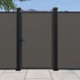 Cancello in WPC effetto liscio Antracite per pannello 90x180 cm antracite_2