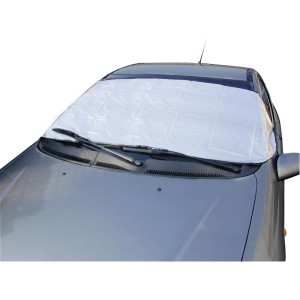 Auto con t.b.t. copertura parabrezza antigelo.