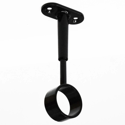 Reggitubo regolabile aperto nero