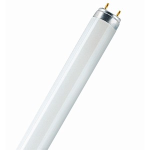Osram Lampada fluorescente G13, 15W, bianco caldo, forma tubolare, lunghezza 45,2cm.