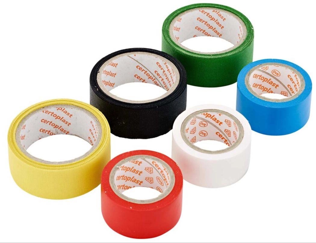 Nastro Isolante Elettrico ERKO - 10 Rotoli Multicolore, PVC, 15mm X 10m, Per Alte Tensioni - Foto 5