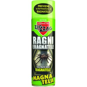Spray t.b.t. contro ragni e ragnatele per il controllo degli insetti.