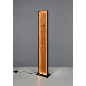 Lampada da terra LED Kalea dimm 35W 4100lm 3000K H120cm nero