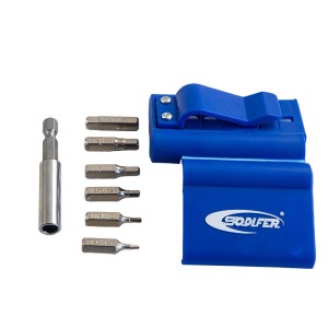 Inserti esagonali con portainserti set 7 pz