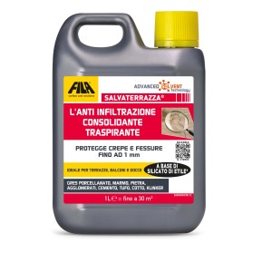 Flacone FILA Salvaterrazza per terrazze e balconi. Protegge da crepe e umidità.