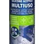 Tytan Silicone Acetico Multiuso, trasparente, cartuccia da 280ml per bagno e cucina.