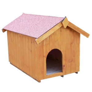 Cuccia per cani in legno tg piccola 60x98 cm