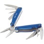 LUX Multitool 12-in-1 Classic, set di attrezzi blu con pinze, coltello, sega e cacciavite.