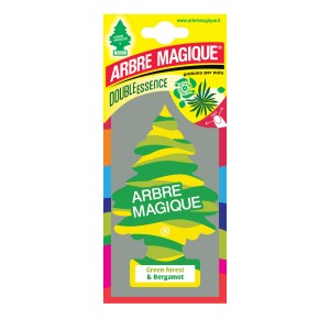 Arbre Magique Double Essence Green Forest & Bergamot profumo auto