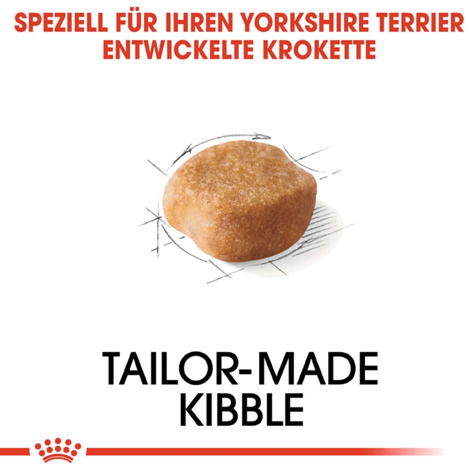 Crocchetta di cibo secco per cani Royal Canin Yorkshire Terrier Adult.