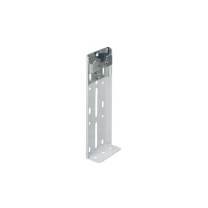 Supporto bianco per bastone per tende, accessori per tende.