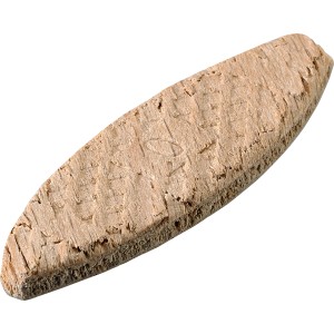 Spina piatta Hettich, 4x47x15 mm, faggio, per giunzioni in legno.