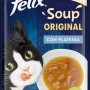 Felix Soup Original cibo umido per gatti, con platessa in busta.