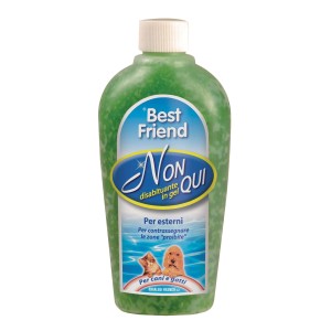 Best Friend Non Qui spray per cani e gatti, per l'educazione e la protezione delle aree.