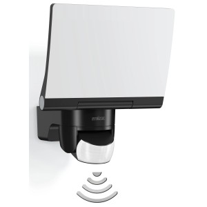 Faro LED da esterno Steinel XLED Home 2 XL S nero con sensore di movimento.
