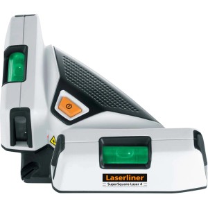 Laserliner SuperSquare-Laser 4, strumento di misura per un allineamento preciso.