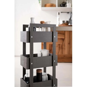 Mensola bagno Format Trilogy truciolato lino grigio