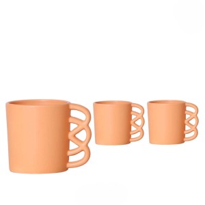 Set di tre vasi per orchidee t.b.t. in diverse dimensioni.