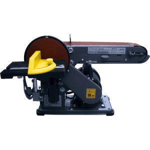 Levigatrice a nastro e disco CMI C-BTS 350 per levigare legno e metallo.