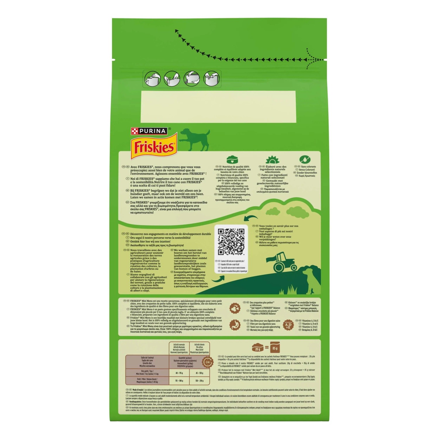 Cibo secco per cani Purina Friskies Mini Menù con pollo e verdure adulto 1,5 kg_4