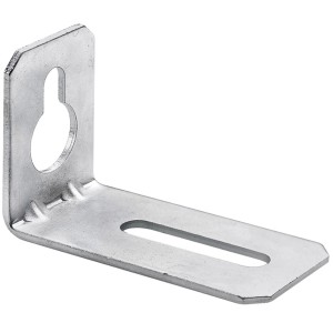 Hettich gancio per pensile, 30x42x62mm, con foro a chiave, set da 2, per accessori mobili.