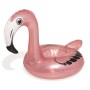 Portabicchieri gonfiabile a forma di fenicottero per piscina o giardino.