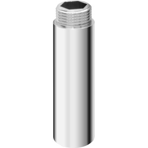 t.b.t. in acciaio, raccordo per tubi per impianti idraulici e di riscaldamento.