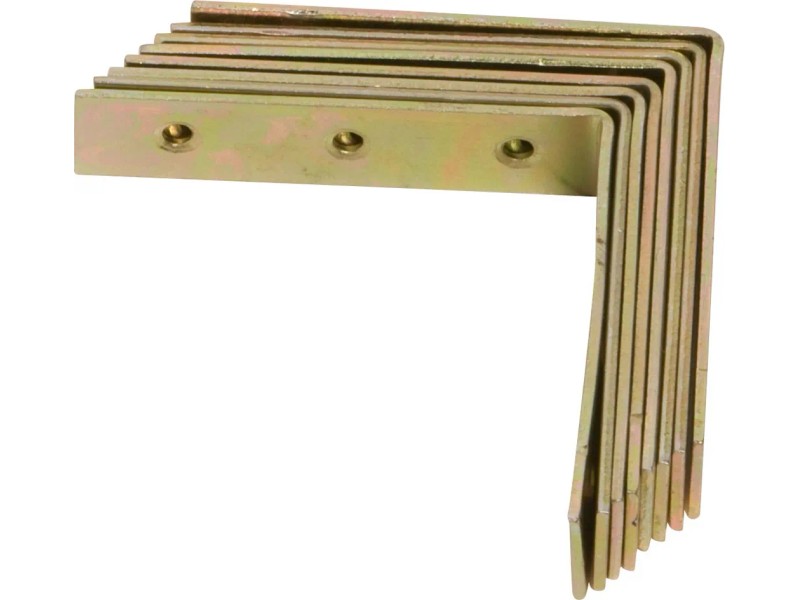 STAFFA ANGOLARE IN Acciaio Zincato Resistente 2 Mm - Foto 7