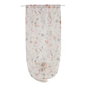 t.b.t. tenda in tessuto con motivo floreale per decorazione finestra.