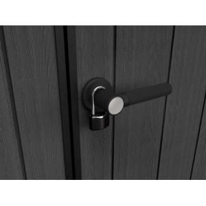 Porta attrezzi in PVC Keter Vertical sp. 20 mm marrone scuro 1,16 m²