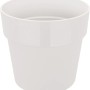 Vaso per fiori bianco Elho B.for Original, Ø 14 cm, in plastica riciclata per interni.