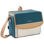 Borsa frigo Campingaz Fold'N Cool, 10 l, bianco-turchese, con tracolla. Ideale per campeggio e outdoor.