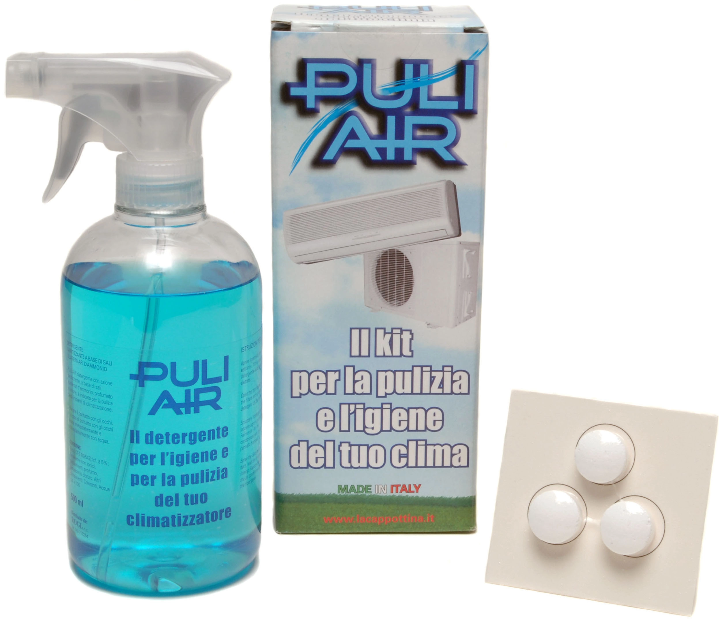 Kit Puli Air per la pulizia climatizzatore