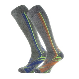 Calza lunga Astry 4 pz tg. unica grigio/nero