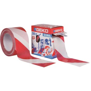 Nastro segnaletico bianco/rosso t.b.t., ausilio per la casa.