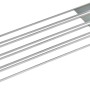 Spiedini per barbecue in acciaio inox, set da 4 per accessori barbecue.